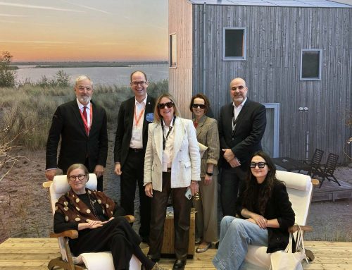 ITB happy final meeting at the Netherlands stand